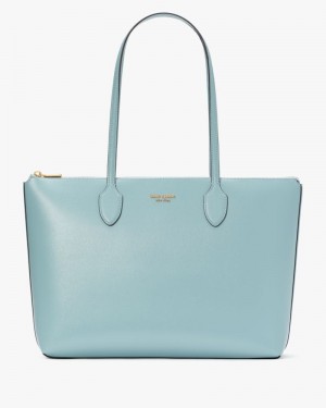 Kate Spade Bleecker Large Zip-top Tote Turquoise | 2680154-BR