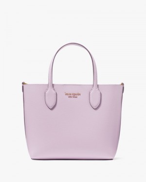Kate Spade Bleecker Medium Crossbody Tote Purple White | 9530784-XD