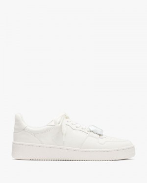 Kate Spade Bolt Gem Sneakers White | 1792305-RF