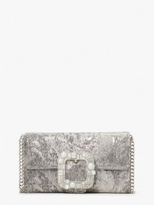 Kate Spade Bridal Buckle Lurex Crossbody Gold Multicolor | 8609527-XQ
