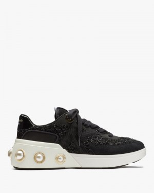 Kate Spade Cayman Sneakers Black | 5180436-IC