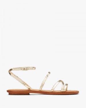 Kate Spade Cove Sandals Gold | 0253916-OL