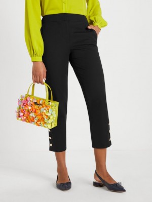 Kate Spade Doris Embellished Pants Black | 5879364-RA