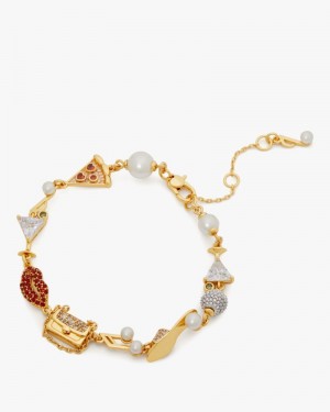 Kate Spade Hit The Town Charm Bracelet Multicolor | 8253076-RO
