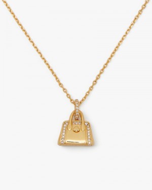 Kate Spade Hit The Town Knott Mini Pendant Gold | 5203961-YR