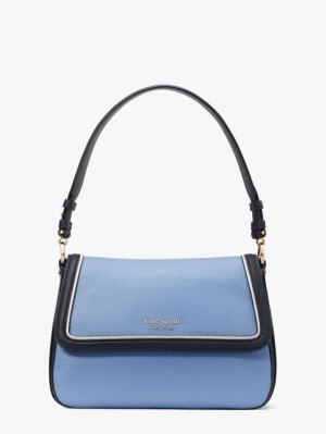 Kate Spade Hudson Colorblocked Medium Convertible Shoulder Bag Multicolor | 3519420-ZK