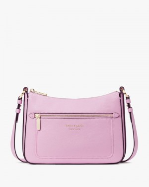 Kate Spade Hudson Medium Crossbody Lavender | 5972061-MY