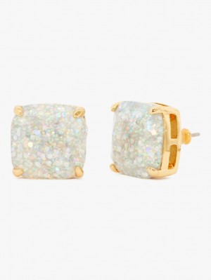 Kate Spade Kate Spade Small Square Studs Opal Glitter | 7462850-YD