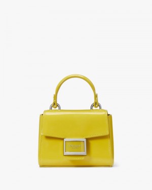 Kate Spade Katy Patent Leather Micro Crossbody Green | 7082351-TK