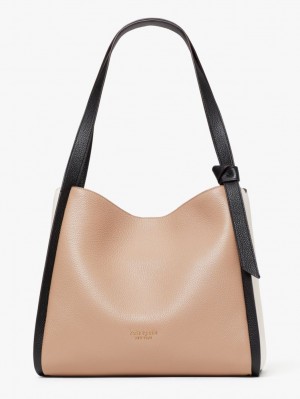 Kate Spade Knott Colorblocked Large Shoulder Bag Multicolor | 3698074-YA