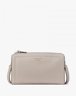 Kate Spade Knott Small Crossbody Grey Brown | 9635248-PK