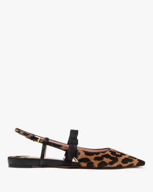 Kate Spade Maritza Flats Mrdn Leo/ Lght Tob | 1975436-ST