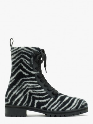 Kate Spade Merigue Combat Boots Cream | 8457016-UB