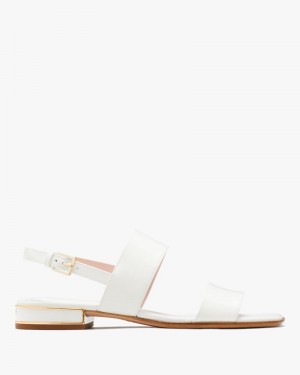 Kate Spade Merritt Sandals White | 0492631-OG