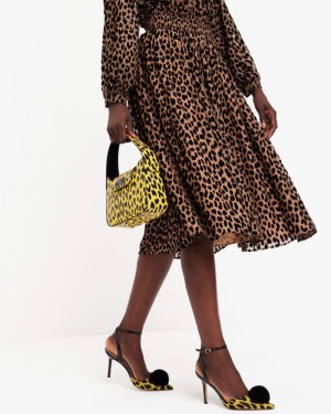 Kate Spade Modern Leopard Skirt Light Brown | 6379418-ID