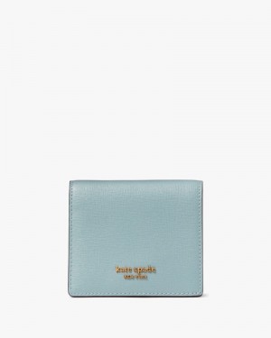 Kate Spade Morgan Small Bifold Wallet Turquoise | 6281097-JI