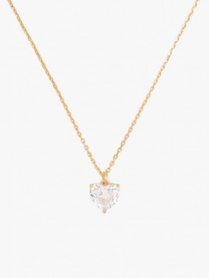 Kate Spade My Love April Heart Pendant Gold | 9345087-IH