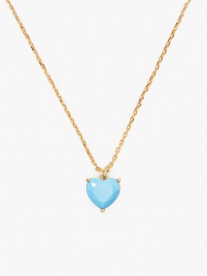 Kate Spade My Love December Heart Pendant Turquoise | 2190465-MI