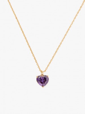 Kate Spade My Love February Heart Pendant Amethyst | 2615387-QX