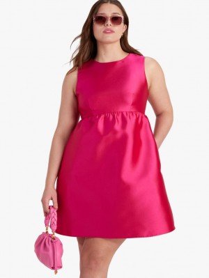 Kate Spade Open Back Lucille Mini Dress Purple | 6409215-MC