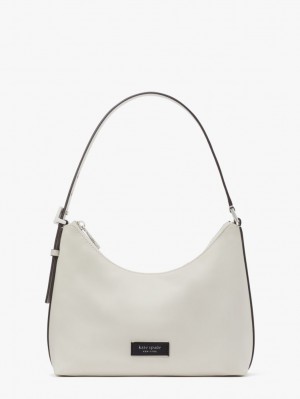 Kate Spade Sam Icon KSNYL Nylon Small Shoulder Bag Stony Beach | 3091765-FN