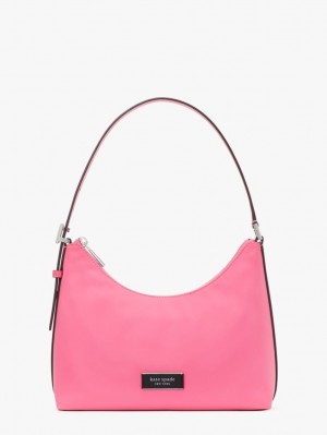 Kate Spade Sam Icon KSNYL Nylon Small Shoulder Bag Pink | 3281695-MR