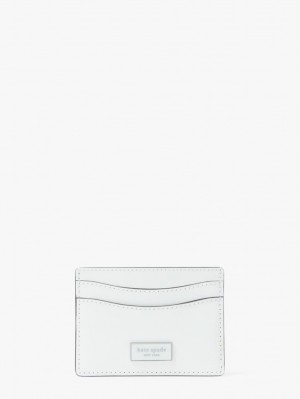 Kate Spade Sam Icon Leather Cardholder White | 4609128-RL