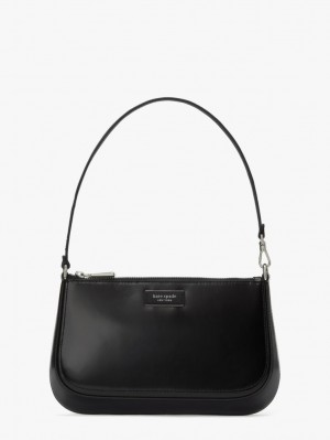 Kate Spade Sam Icon Leather Mini Pochette Black | 6791823-OW