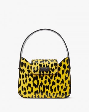 Kate Spade Sam Icon Modern Leopard Mini Hobo Bag Multicolor | 1936780-JO