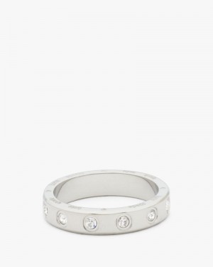 Kate Spade Set In Stone Ring Silver | 5478321-YM