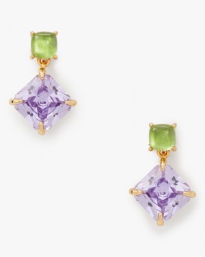 Kate Spade Showtime Drop Earrings Lavender Multicolor | 9827045-OD