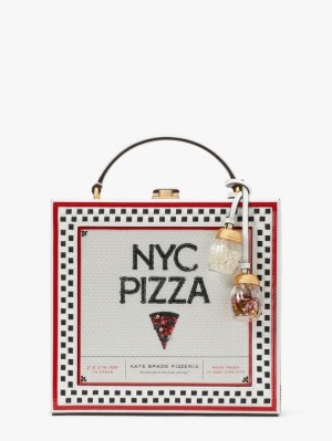 Kate Spade Slice 3D Pizza Box Top-handle Bag Multicolor | 7362195-RH
