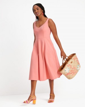 Kate Spade Twill Grace Dress Sea Star | 9704238-QL