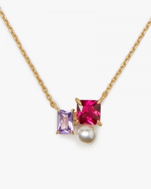 Kate Spade Victoria Pendant Red Multicolor | 3925876-VA
