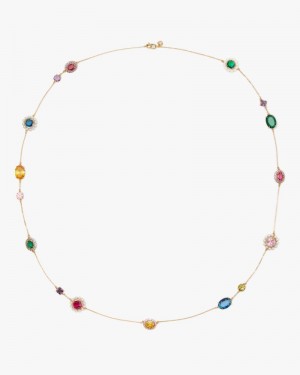 Kate Spade Victoria Scatter Necklace Multicolor | 0218954-KH
