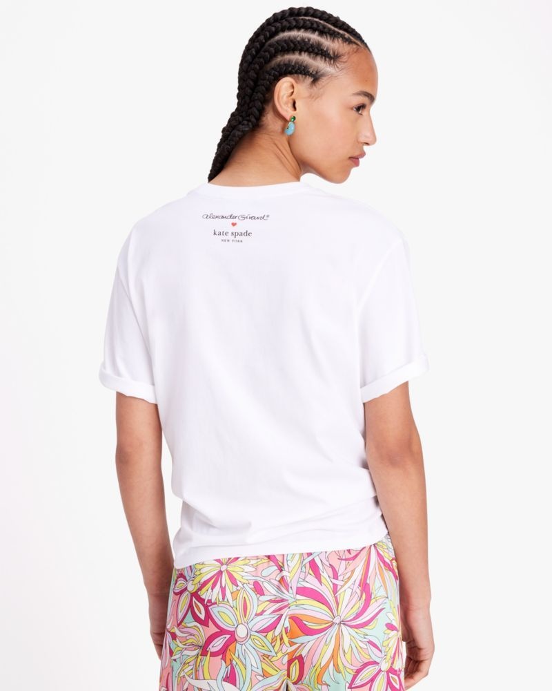 Kate Spade Alexander Girard x Kate Spade Tee White | 8631529-SJ