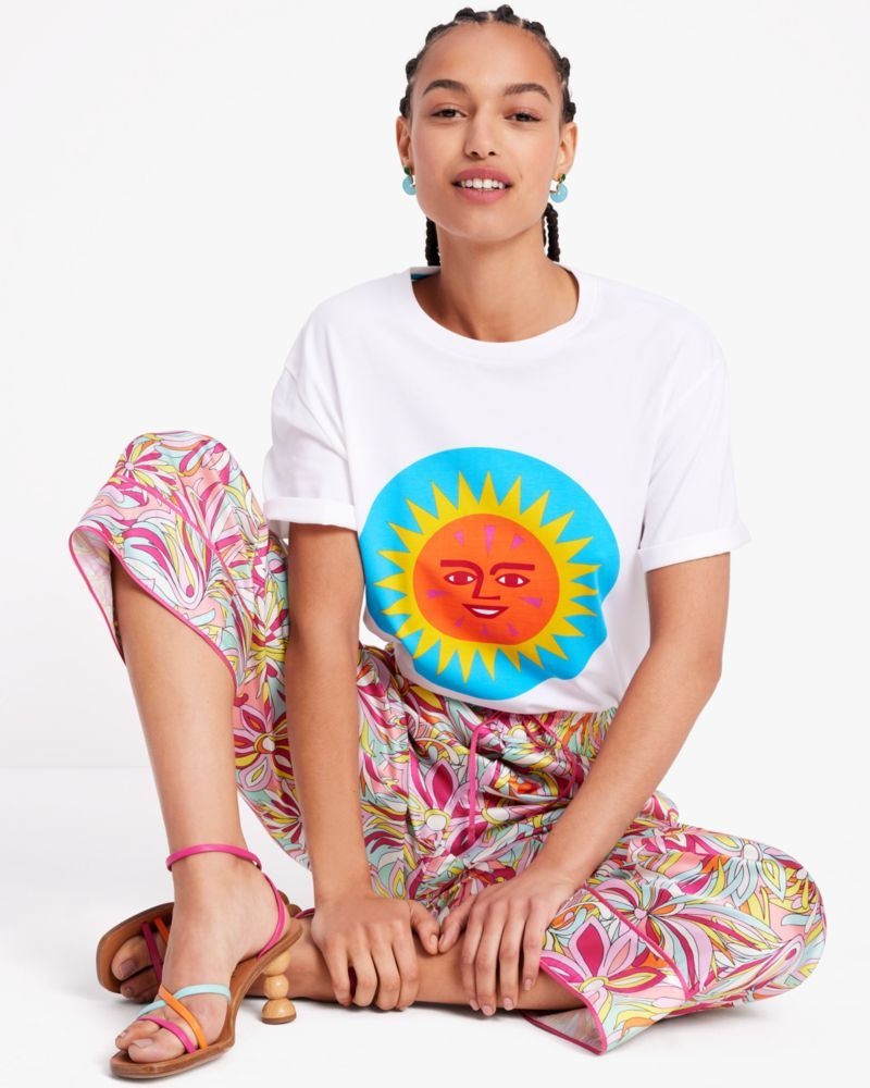 Kate Spade Alexander Girard x Kate Spade Tee White | 8631529-SJ