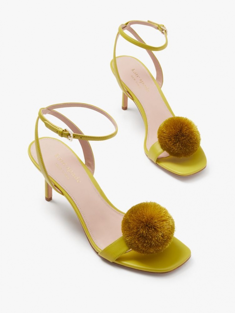 Kate Spade Amour Pom Sandals Bartlett Pear | 6458103-OU