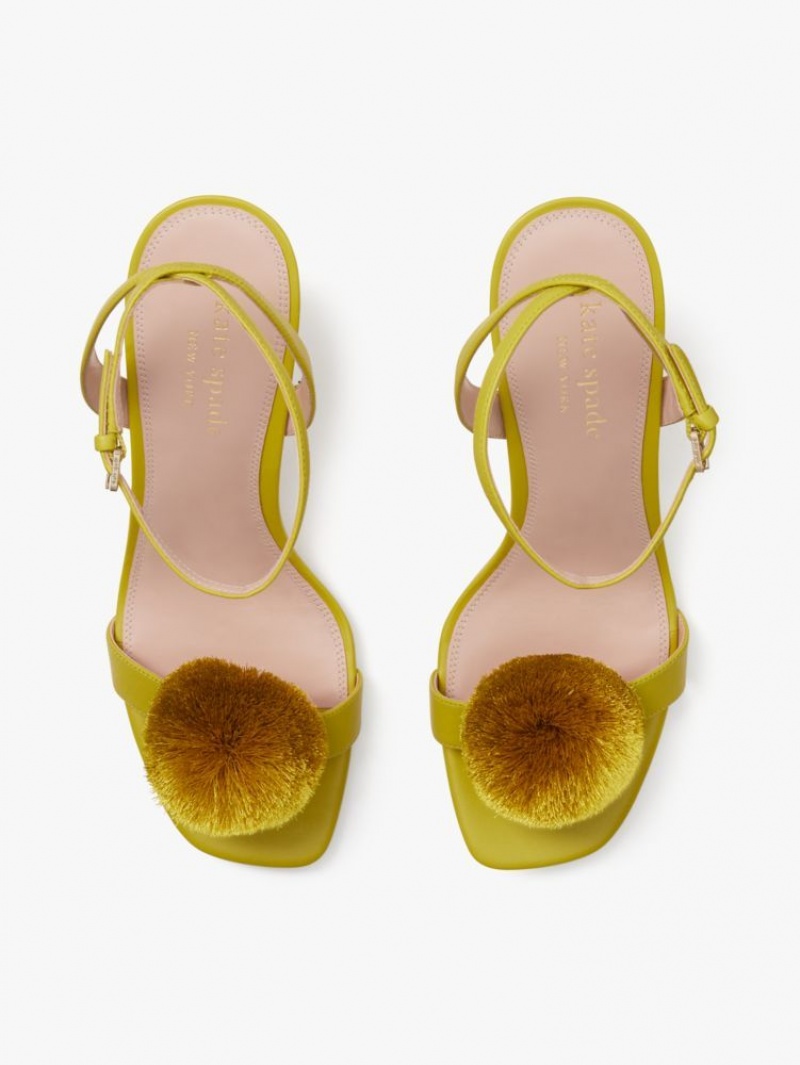 Kate Spade Amour Pom Sandals Bartlett Pear | 6458103-OU