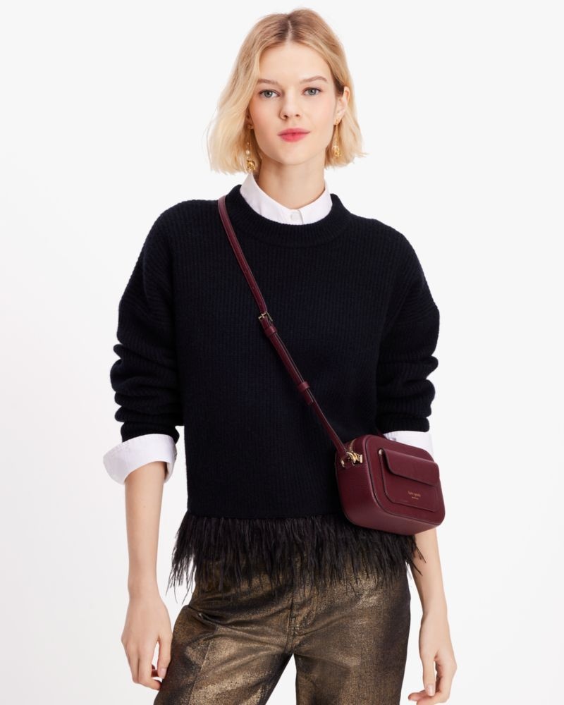 Kate Spade Ava Crossbody Dark Brown | 5089123-CD