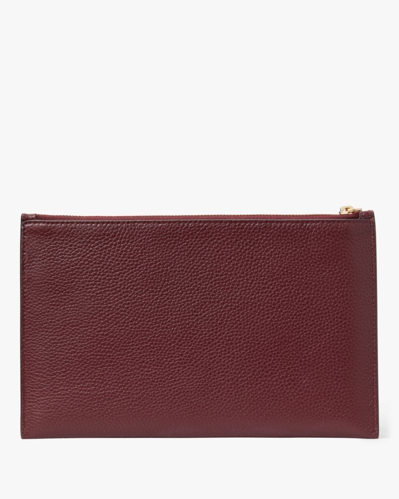 Kate Spade Ava Wristlet Dark Brown | 7359128-HC