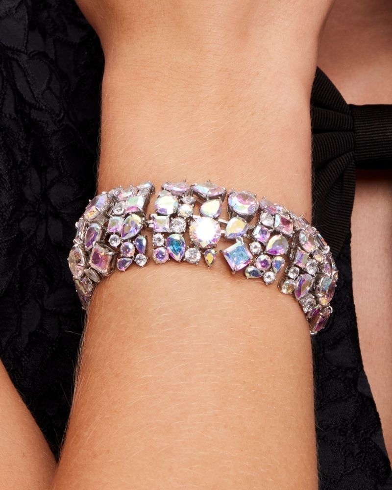 Kate Spade Beaming Bright Statement Bracelet Silver | 2063814-UH