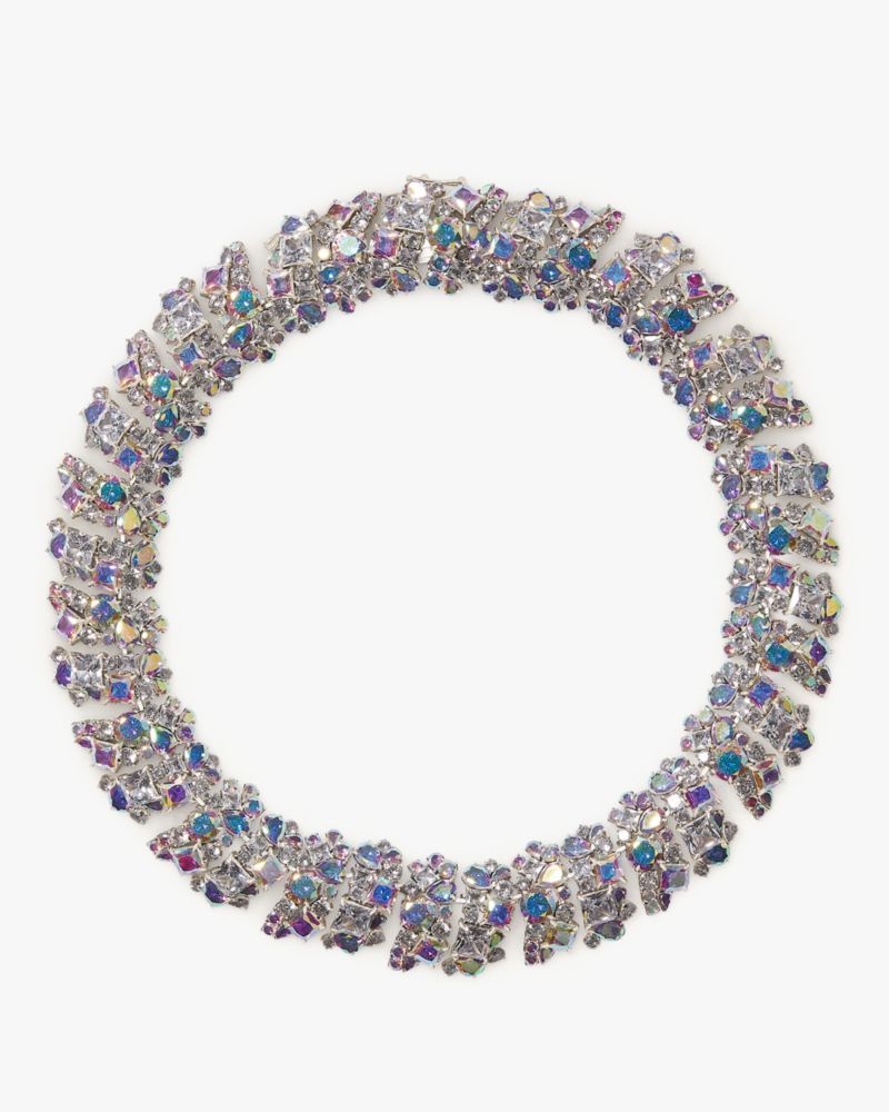 Kate Spade Beaming Bright Statement Collar Silver | 6215749-RG