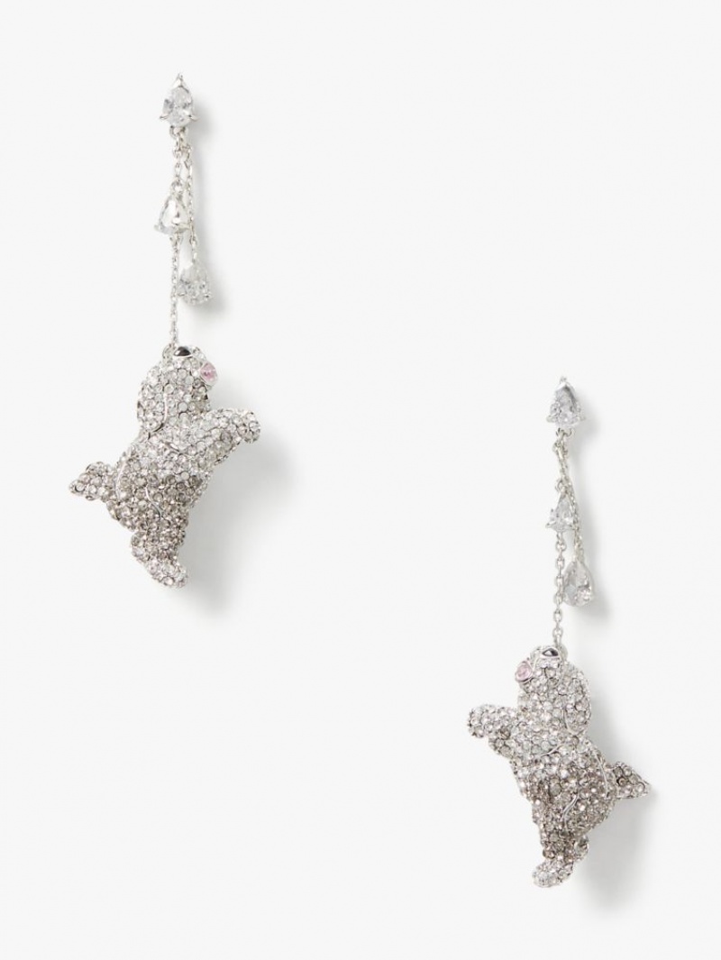 Kate Spade Best In Show Sheep Dog Linear Earrings Multicolor | 0142357-EG