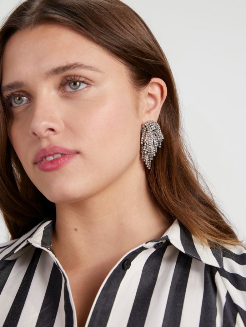 Kate Spade Best In Show Sheep Dog Statement Earrings Multicolor | 6903784-IY