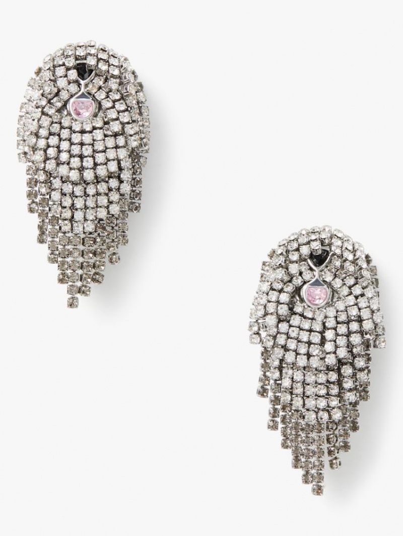 Kate Spade Best In Show Sheep Dog Statement Earrings Multicolor | 6903784-IY
