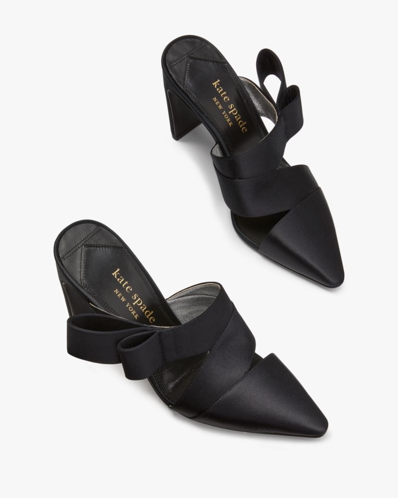 Kate Spade Bianca Mules Black | 0471965-HG