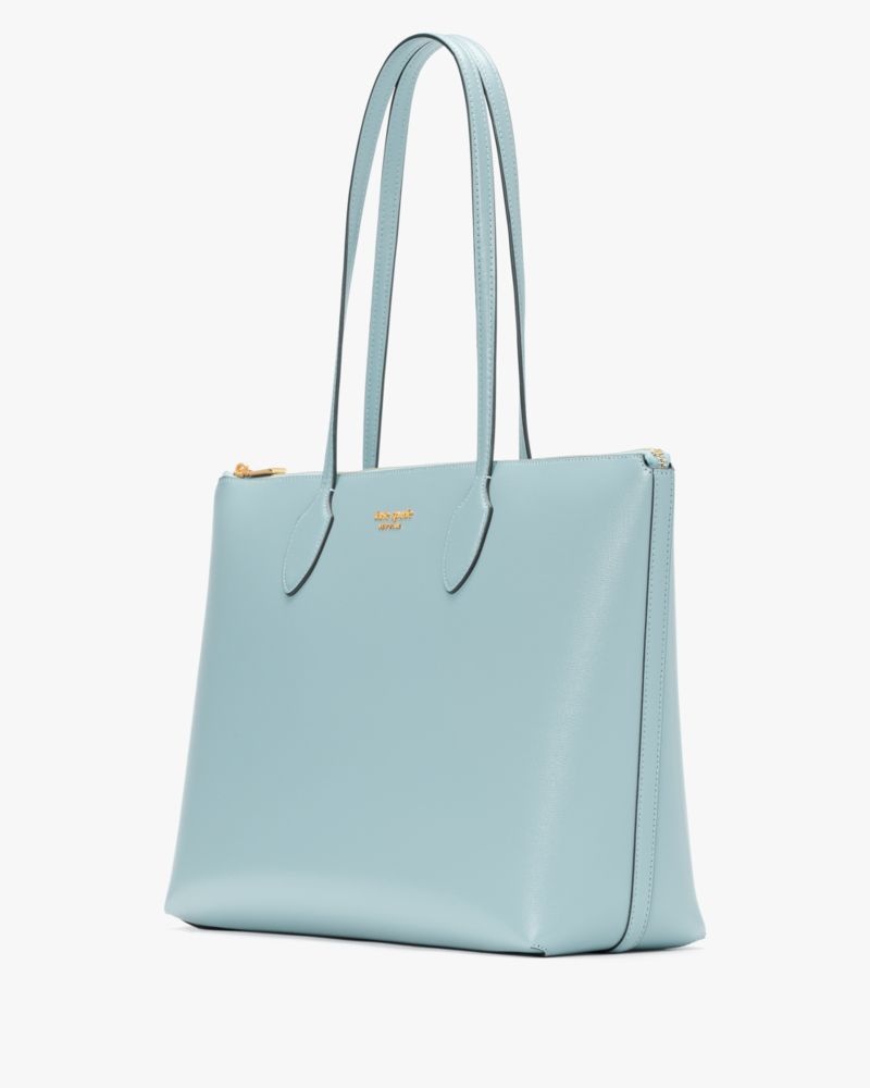 Kate Spade Bleecker Large Zip-top Tote Turquoise | 2680154-BR