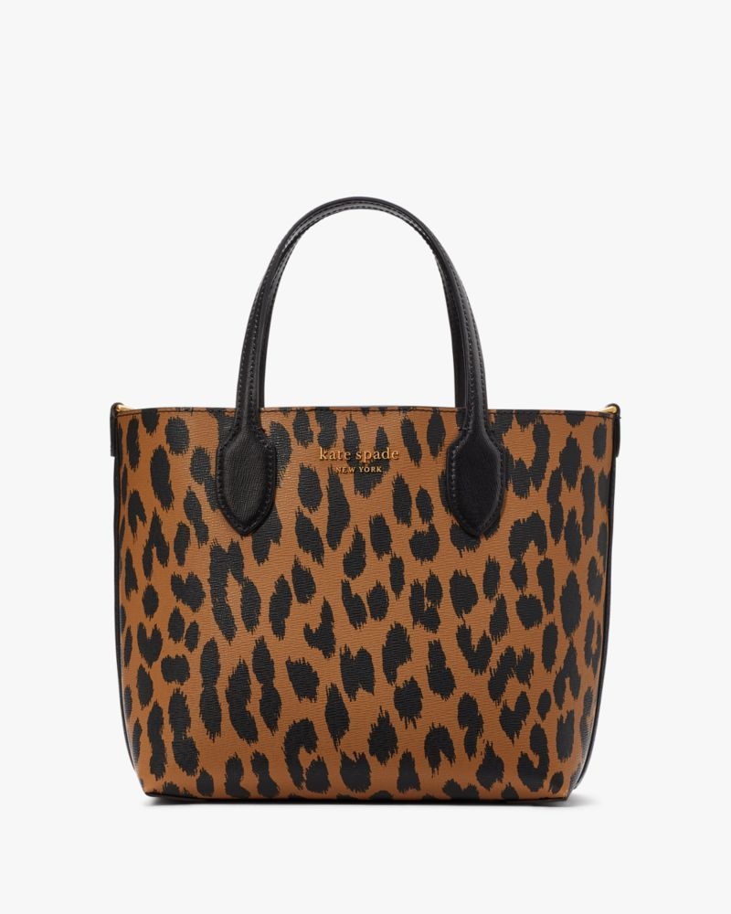 Kate Spade Bleecker Modern Leopard Medium Crossbody Tote Brown | 3751984-ID