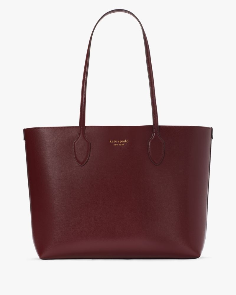 Kate Spade Bleecker Modern Leopard Pop Large Tote Dark Brown | 2471563-FO